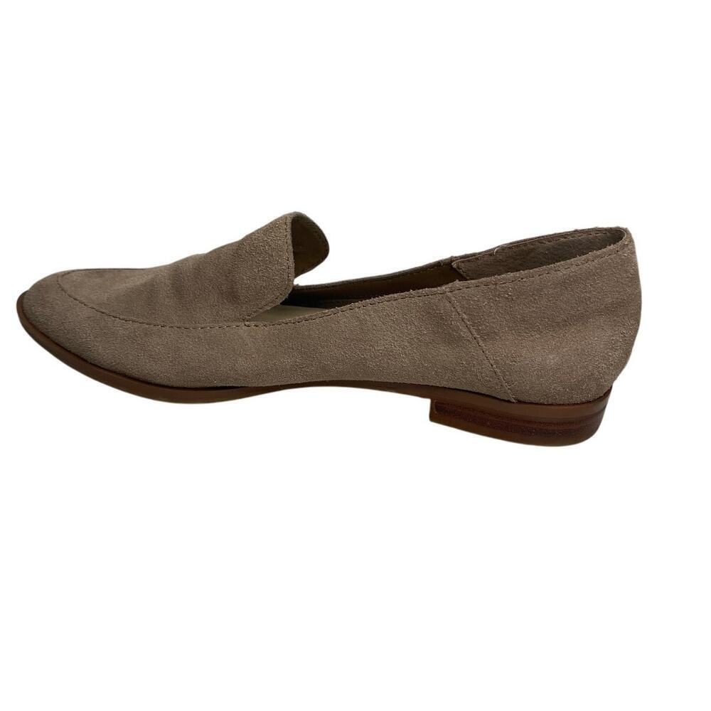 Women's Dolce Vita Loafers Slip On Calla Gray Suede Leather Work Casual Size 7